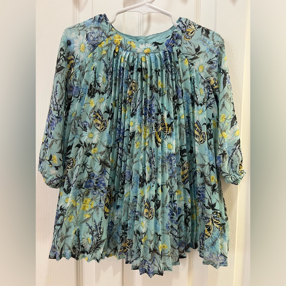 Beautiful Baby Gap Butterfly Pleated Dress w Bloomers